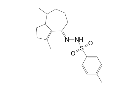 1,4-Dimethyl-2,3,3a,4,5,6-hexahydroazulen-8(7H)-one 8-Tosylhydrazone