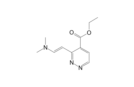 ETHYL-3-(2-DIMETHYLAMINOETHENYL)-METHYLYRIDAZINE-4-CARBOXYLIC-ACID