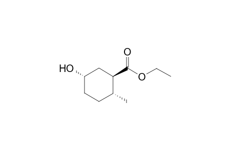 (1R,2R,5S)-5-hydroxy-2-methyl-1-cyclohexanecarboxylic acid ethyl ester