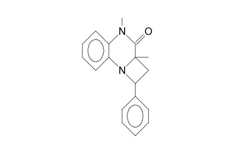 1a,9-Dimethyl-3-phenyl-azetidino(C)quinoxalin-1-one