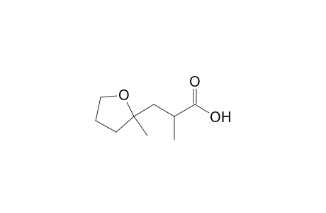 2-Furanpropanoic acid, tetrahydro-.alpha.,2-dimethyl-