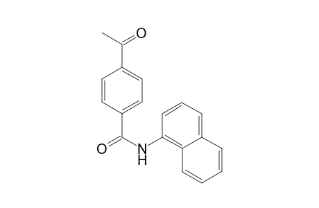 4-Acetyl-N-(naphthalen-1-yl)benzamide