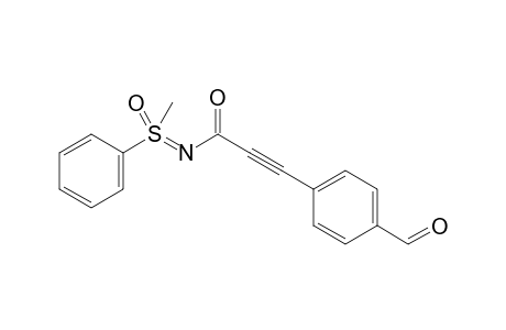 3-(4-Formylphenyl)-N-[methyl(oxo)(phenyl)-lamda6-sulfaneylidene]propiolamide