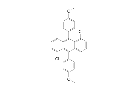 1,5-bis(chloranyl)-9,10-bis(4-methoxyphenyl)anthracene