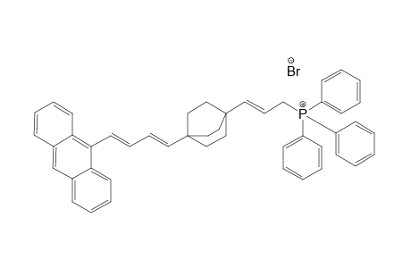 (3-{4'-[4"-( 9'''-Anthryl)-1',3'-butadien-1"-yl] bicyclo[2.2.2]oct-1'-yl} triphenylphosphonium bromide