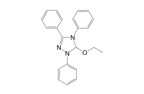 5-ethoxy-1,3,4-tri(phenyl)-5H-1,2,4-triazole