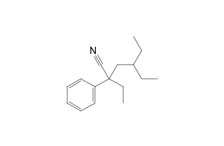 2,4-Diethyl-2-phenylhexanenitrile