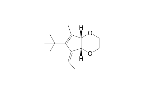 (5Z)-6-tert-Butyl-5-ethenyliden]-7-methyl-5H-2,3,4a,7a-tetrahydrocyclopenta-1,4-dioxin