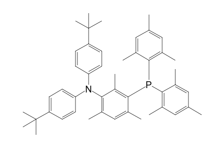 1-[Bis(4-tert-butylphenyl)amino]-2,4,6-trimethyl-3-[di(mesityl)phosphino]benzene