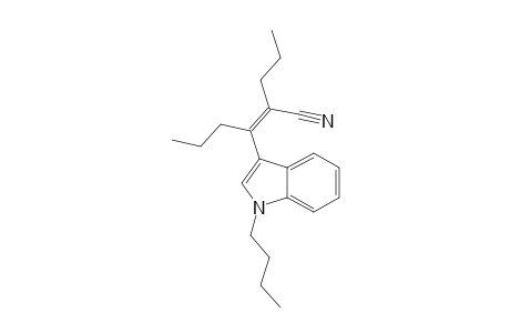 (z)-3-(1-Butyl-3-indolyl)-2-propyl-2-hexenenitrile