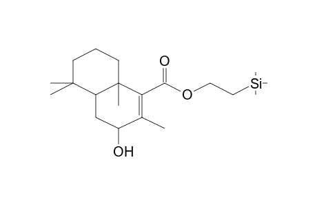 2-(Trimethylsilyl)ethyl 3-hydroxy-2,5,5,8a-tetramethyl-3,4,4a,5,6,7,8,8a-octahydro-1-naphthalenecarboxylate