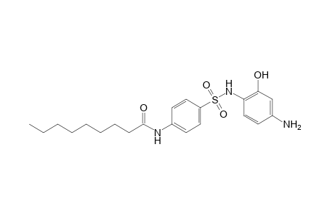 4-[(4-amino-2-hydroxyphenyl)sulfamoyl]nonananilide