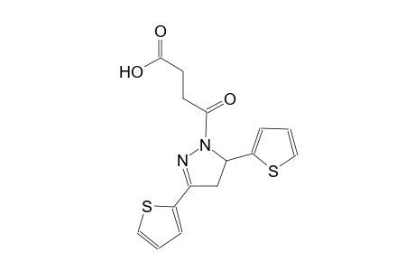 4-[3,5-di(2-thienyl)-4,5-dihydro-1H-pyrazol-1-yl]-4-oxobutanoic acid