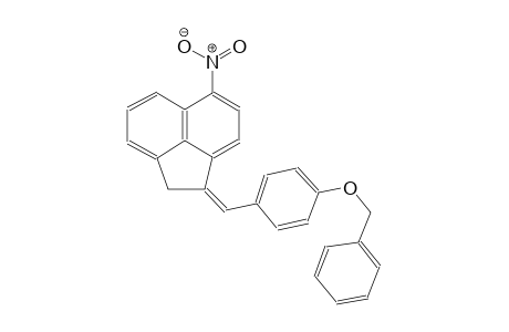 acenaphthylene, 1,2-dihydro-6-nitro-1-[[4-(phenylmethoxy)phenyl]methylene]-, (1Z)-