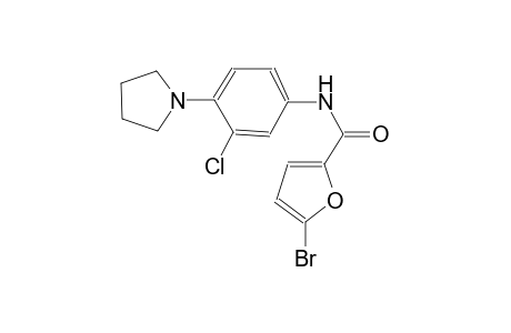 2-furancarboxamide, 5-bromo-N-[3-chloro-4-(1-pyrrolidinyl)phenyl]-