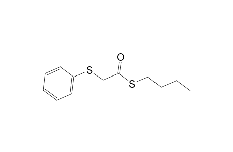 Ethanethioic acid, (phenylthio)-, S-butyl ester