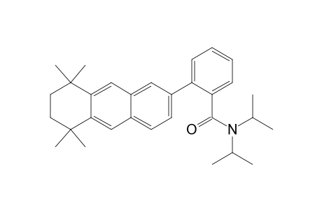 2-(5,6,7,8-Tetrahydro-5,5,8,8-tetramethyl-2-anthracenyl)benzoic acid diisopropylamide