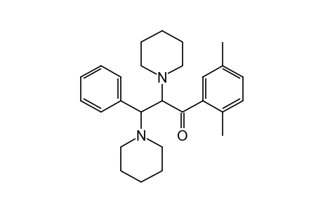 2',5'-DIMETHYL-2,3-DIPIPERIDINO-3-PHENYLPROPIOPHENONE