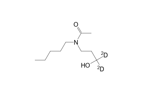 Acetamide, N-(3-hydroxypropyl-3,3-D2)-N-pentyl-