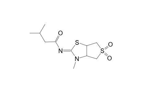butanamide, 3-methyl-N-((2Z)-tetrahydro-3-methyl-5,5-dioxidothieno[3,4-d]thiazol-2(3H)-ylidene)-