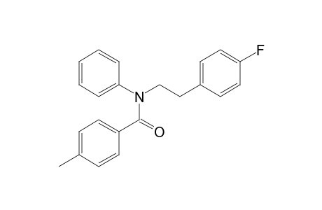 N-[2-(4-Fluorophenyl)ethyl]-4-methyl-N-phenylbenzamide