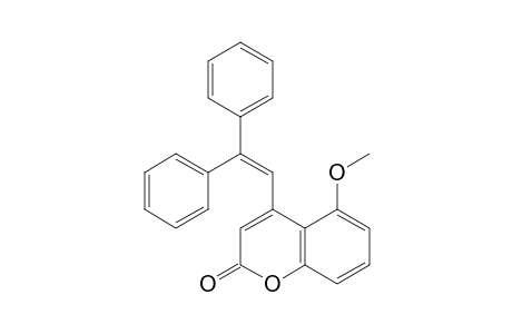 4-(2,2-Diphenylvinyl)-5-methoxy-2H-chromen-2-one
