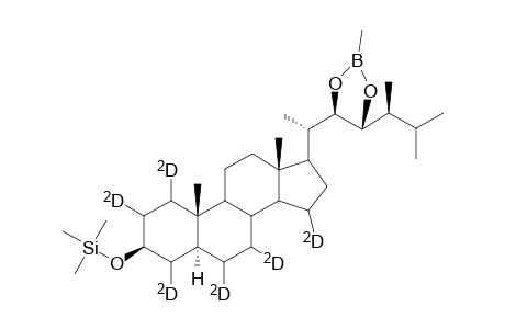 [2H6]-6-Deoxo-3-dehydroteasterone MB TMSi dev
