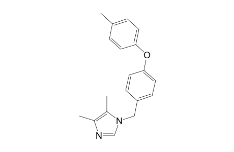1H-Imidazole, 4,5-dimethyl-1-[[4-(4-methylphenoxy)phenyl]methyl]-