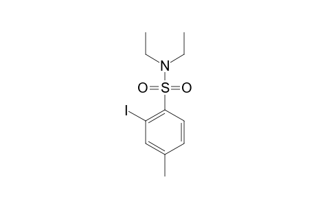 N,N-Diethyl-2-iodo-4-methylbenzenesulfonamide
