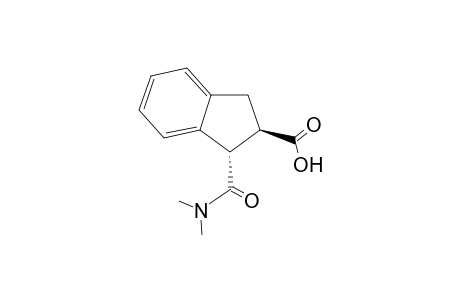 (1S,2R)-1-(dimethylcarbamoyl)-2,3-dihydro-1H-indene-2-carboxylic acid