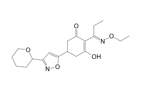 2-Cyclohexen-1-one, 2-[1-(ethoxyimino)propyl]-3-hydroxy-5-[3-(tetrahydro-2H-pyran-2-yl)-5-isoxazolyl]-
