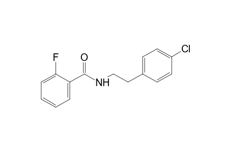 N-(p-chlorophenethyl)-o-fluorobenzamide
