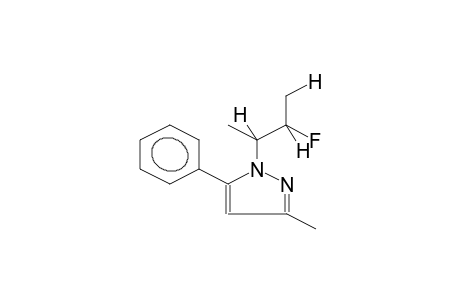 1-(3-FLUOROBUT-2-YL)-3-METHYL-5-PHENYLPYRAZOLE