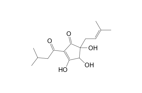2-Cyclopenten-1-one, 3,4,5-trihydroxy-5-(3-methyl-2-butenyl)-2-(3-methyl-1-oxobutyl)-