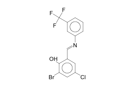 N-(2-hydroxy-3-bromo-5-chlorobenzylidene)-3-trifluoromethylaniline