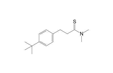 3-(4-(tert-butyl)phenyl)-N,N-dimethylpropanethioamide