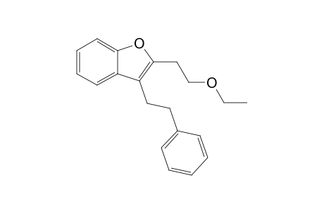 2-[3'-(2"-Phenylethyl)benzofuran-2'-yl]ethyl Ethyl Ether