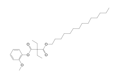 Diethylmalonic acid, 2-methoxyphenyl tetradecyl ester