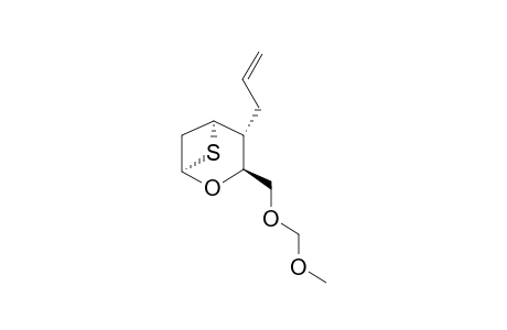 (1-R;3-S;4-R;5-R)-4-ALLYL-3-METHOXYMETHOXYMETHYL-2-OXA-6-THIABICYCLO-[3.1.1]-HEPTANE