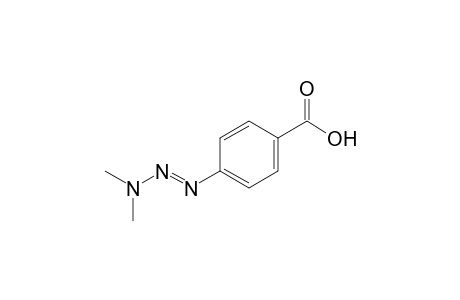 p-(3,3-dimethyl-1-triazeno)benzoic acid