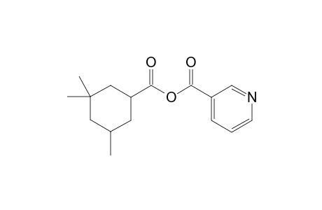 3',3',5'-Trimethylcyclohexyl (cis)-(3-pyridylglyoxyl)carboxylate