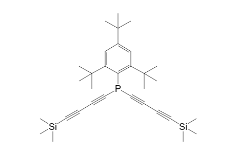 (2,4,6-tritert-butylphenyl)-bis(4-trimethylsilylbuta-1,3-diynyl)phosphane
