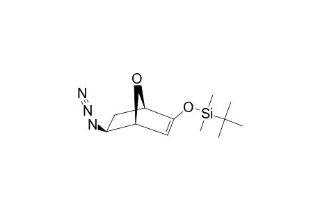(+/-)-5-EXO-AZIDO-2-([(TERT.-BUTYL)-DIMETHYLSILYL]-OXY)-7-OXABICYClO-[2.2.1]-HEPT-2-ENE