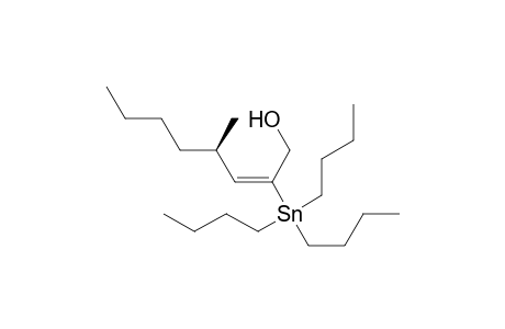 (E,4R)-4-methyl-2-tributylstannyl-2-octen-1-ol