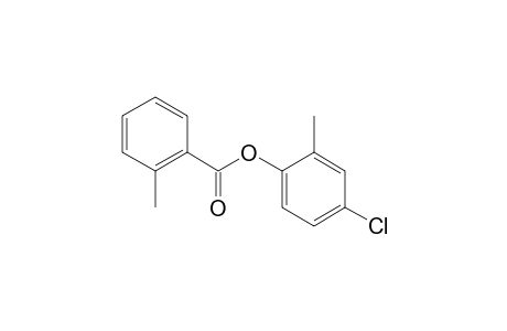 2-Methylbenzoic acid, 4-chloro-2-methylphenyl ester