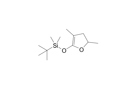 tert-Butyl-[(2,4-dimethyl-2,3-dihydrofuran-5-yl)oxy]-dimethyl-silane