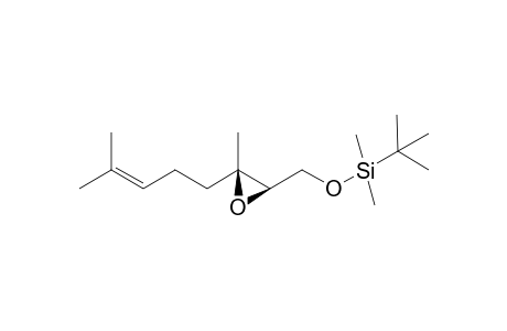 1-[(t-Butyl)dimethylsilyloxy]-3,7-dimethyl-2,3-epoxyoct-6-ene
