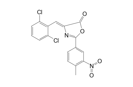 (4Z)-4-(2,6-Dichlorobenzylidene)-2-(4-methyl-3-nitrophenyl)-1,3-oxazol-5(4H)-one