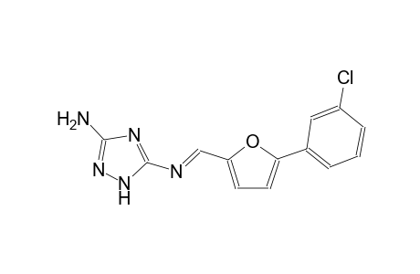 N~5~-{(E)-[5-(3-chlorophenyl)-2-furyl]methylidene}-1H-1,2,4-triazole-3,5-diamine