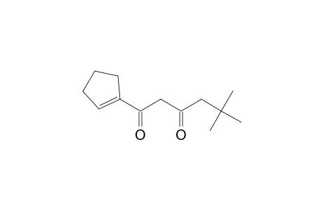 1,3-Hexanedione, 1-(1-cyclopenten-1-yl)-5,5-dimethyl-